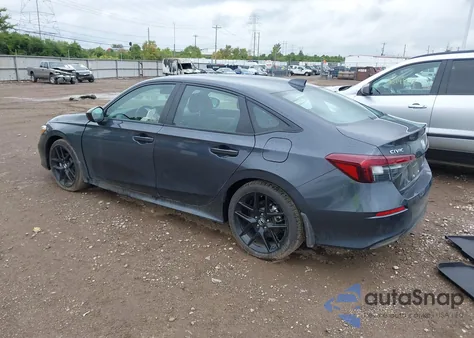 2025 Honda Civic Sport/Sport Touring z USA, uszkodzony, nr VIN 2HGFE4F82SH321389